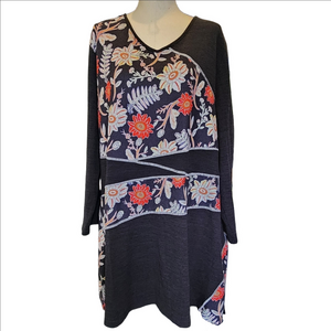SERENGETI Floral ACCENTS TUNIC